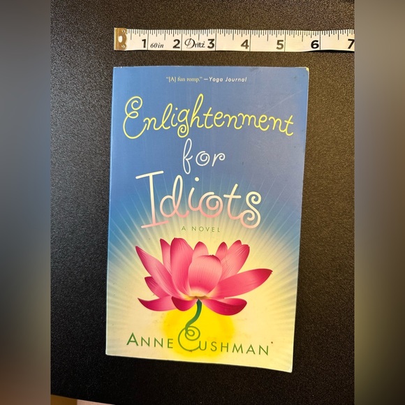 NWT - Enlightenment for Idiots: A Novel Paperback  by Anne Cushman (Author) - Picture 4 of 5